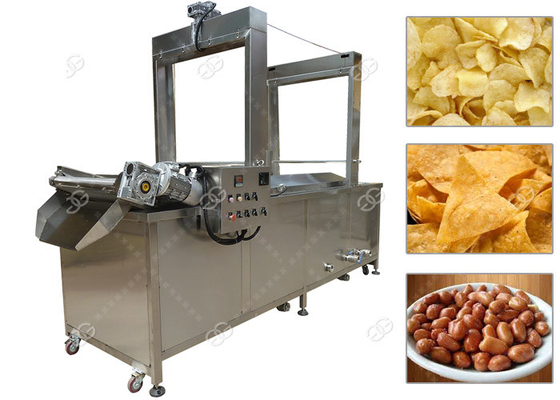 중국 기계, 지속적인 옥수수 칩 컨베이어 프라이팬 기계를 튀기는 자동화된 식사 협력 업체