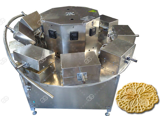 중국 기계, Pizzelle 제작자 기계 1200PCS/H를 굽는 이탈리아 와플 과자 협력 업체