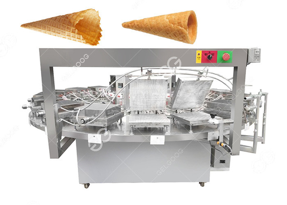 중국 19KW 아이스크림 콘 베이킹 기계/자동 와플 콘 만드는 기계 파키스탄 협력 업체