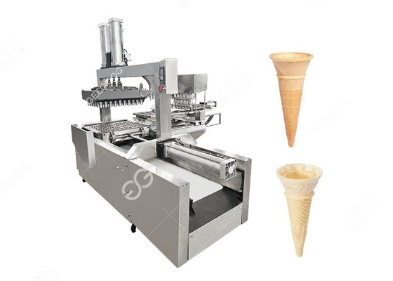중국 GGDW60F 아이스크림 웨이퍼 콘 기계 / 전자동 웨이퍼 콘 성형기 협력 업체