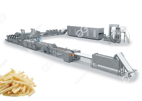 중국 장비를 처리하는 주문형 공장 완전 자동 동결된 후렌치후라이 생산 라인 감자 협력 업체