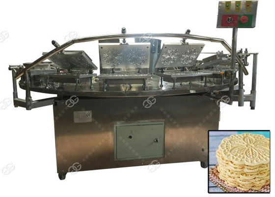 중국 자동적인 충전물 및 수동 채집을 가진 이탈리아 사람 Pizzelle 과자 굽기 기계 협력 업체