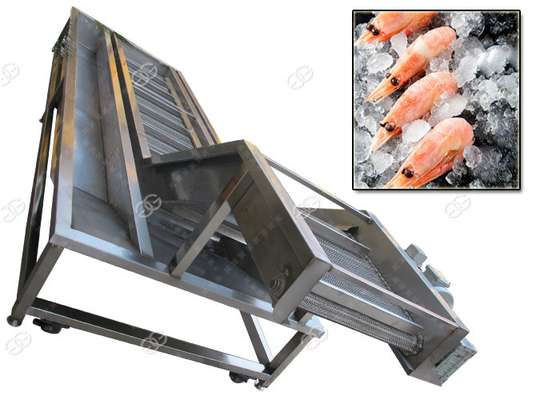 중국 기계장치 새우 물고기 어는 장비를 비 가공하는 -8℃-10℃ 해산물 - 오염시키기 협력 업체