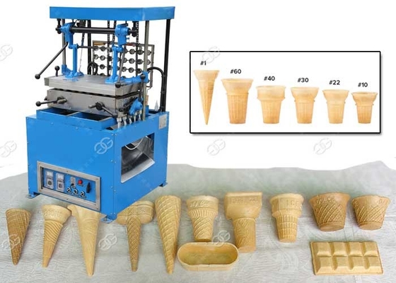 중국 건빵 아이스크림 콘 기계, 자동 콘 기계 800 - 1000 Pcs/H 수용량 협력 업체