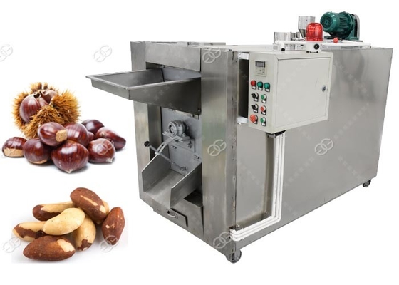 중국 작은 배치 물자 Nuts 굽기 기계 100 - 150 KG/H 스테인리스 협력 업체