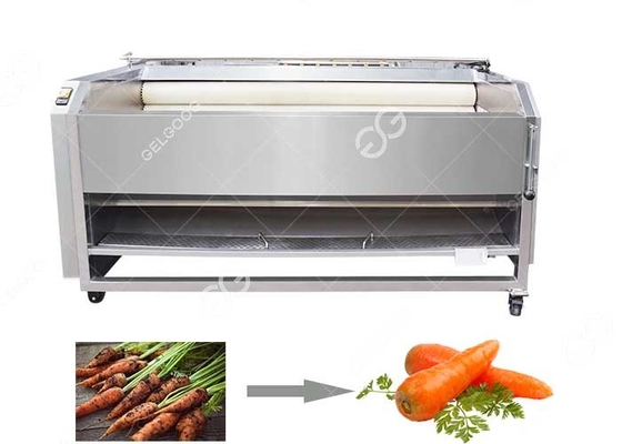 중국 판매를 위한 솔 유형 당근 감자 Peeler 당근 닦는 기계 협력 업체