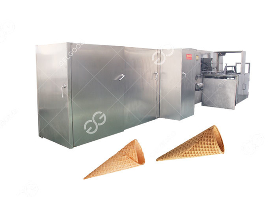 중국 주문 제작된 자동 바삭바삭한 아이스크림 콘 생산 라인 4000-5000 Pcs/H 협력 업체