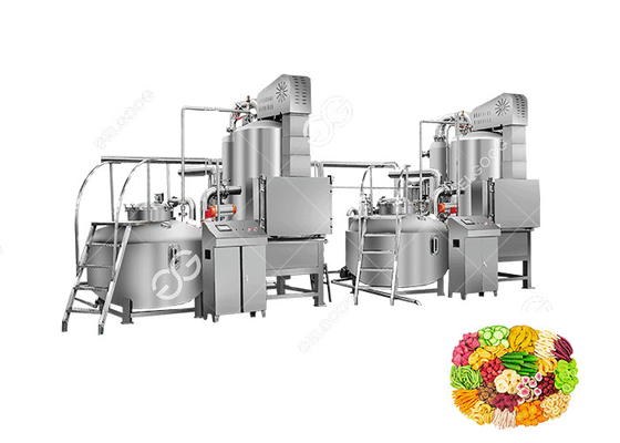 중국 진공 기름으로 튀긴 야채는 프라이팬 기계 가격 과일과 야채 칩을 진공기기로 청소합니다 협력 업체