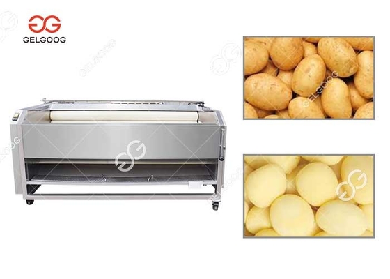 중국 1개의 기계 소규모에 대하여 감자 당근 씻기와 껍질을 벗김 2 협력 업체