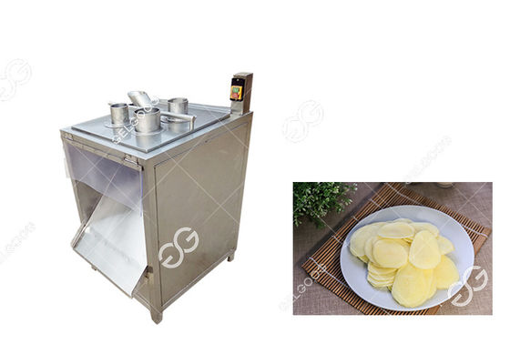 300-500kg/H 산업적 감자칩 기계 감자칩 슬라이서 기계 공급자 협력 업체
