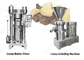 산업 코코아 가루 생산 라인, 견과 가공 기계 100 Kg/H 수용량 협력 업체